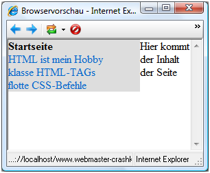 Links ohne Unterstreichung durch CSS